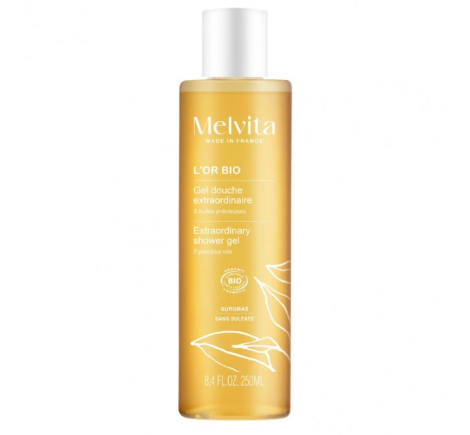 Гель для душа Melvita L'OR Gel Douche EXTRAORDINAIRE 250 мл