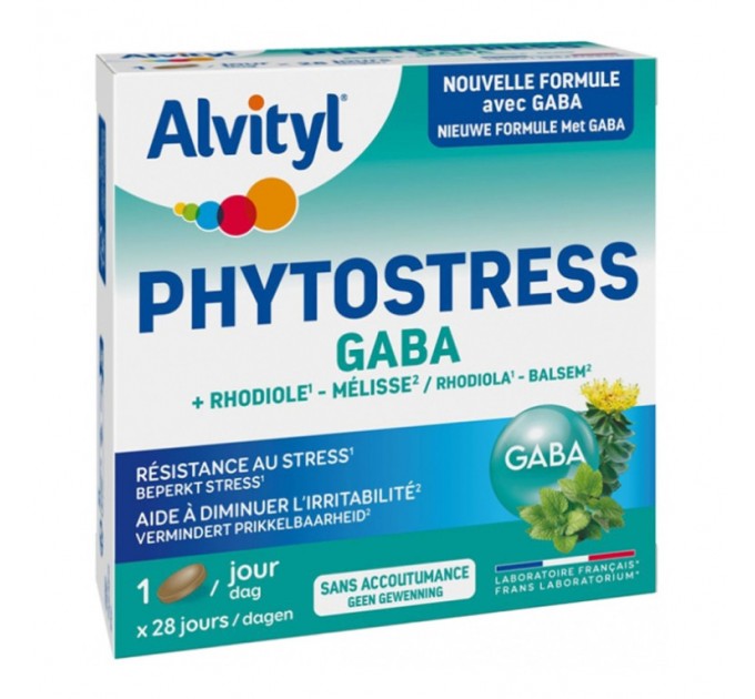 Добавка против стресса ALVITYL PHYTOSTRESS GABA 28 таблеток  