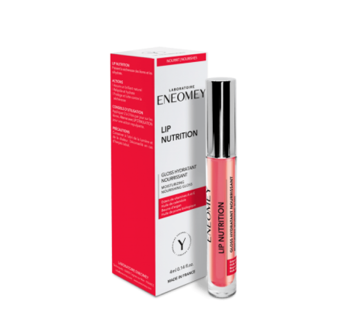 Увлажняющий бальзам для губ с эффектом блеска Lip nutrition Gloss hydratant Nourrissant d’ENEOMEY 4 мл