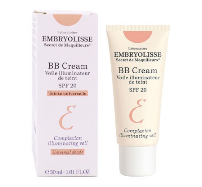 Осветляющий крем-вуаль BB cream Secret de maquilleur d’Embryolisse 20spf 30ml