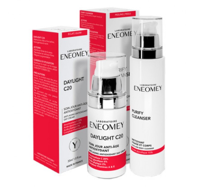 Набор антивозрастной уход эмульсия и очищение PACK ENEOMEY DAYLIGHT C20 30ML+ PURIFY CLEANSER 150 мл