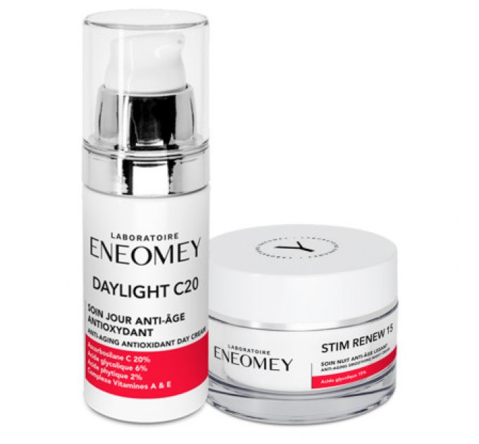 Набор антивозрастной эмульсия и ночной крем Daylight C20 (30ml) et Stim renew 15 (50ml) de ENEOMEY