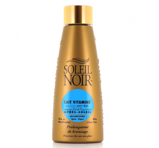 Молочко после загара с алоэ вера SOLEIL NOIR LAIT VITAMINE APRES SOLEIL150 мл