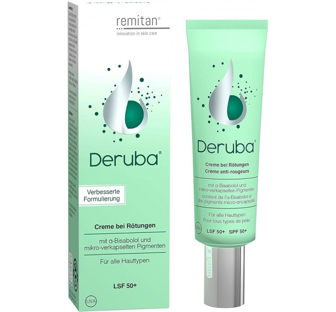 Крем против покраснений DERUBA Crème Spéciale Anti-rougeurs spf50 30 мл