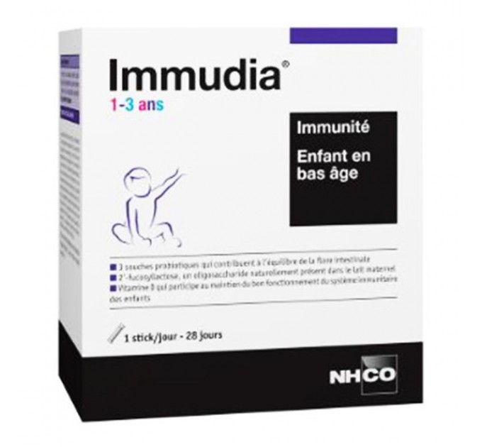 Иммуностимулятор для детей 1-3 лет NHCO IMMUDIA 1-3 ANS IMMUNITE 28 шт