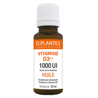 Масло с витамином Д3 D-PLANTES VITAMINE D3 HUILE 1000UL 20 мл