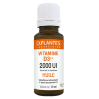 Масло с витамином Д3 D PLANTES VITAMINE D3++ 2000 UI HUILE 20 мл