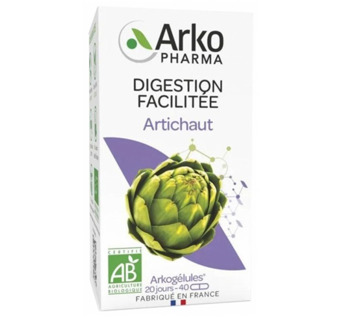Капсулы артишока Arkopharma Arkogélules Artichaut Bio 40 капсул