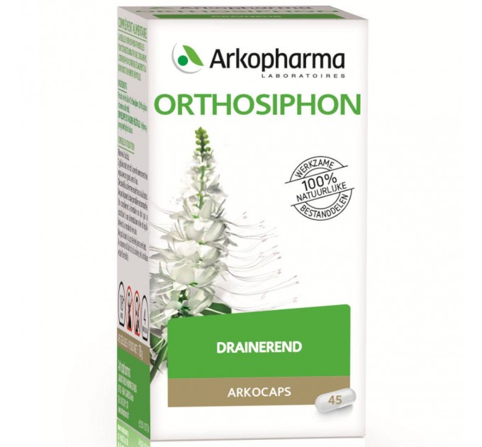 Мочегонное Arkopharma Orthosiphon 45 капсул