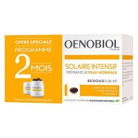 Капсулы для стимуляции загара Oenobiol Solaire Intensif Peau Normale 2x30 капсул