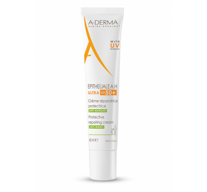 Ультра восстанавливающий крем от солнца Aderma EPITHELIALE AH ULTRA SPF50+ 40ml
