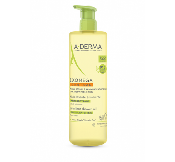 Масло для душа для сухой кожи EXOMEGA CONTROL Emollient Shower Oil от A-DERMA 750 мл 