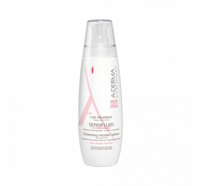 Мицеллярное молочко для снятия макияжа A-DERMA Sensifluid Lait micellaire 200 мл
