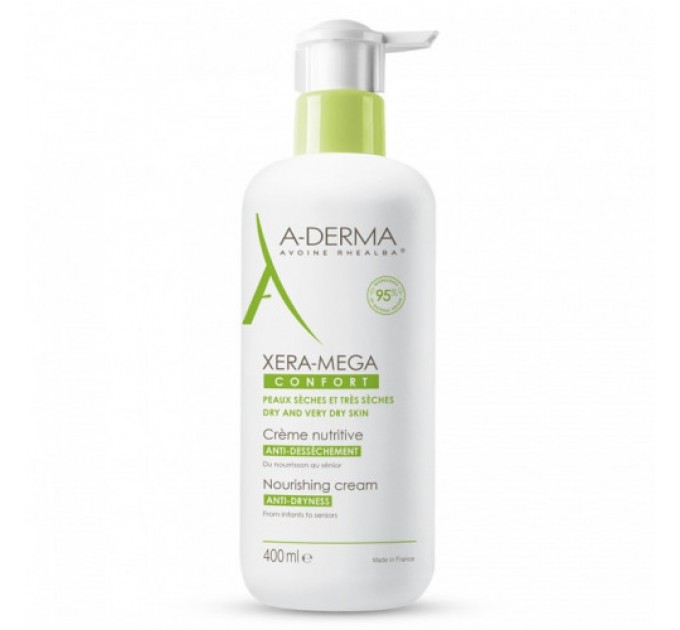 Крем для очень сухой кожи Aderma Xera-Mega Crème Nutritive Anti-Dessèchement 400мл