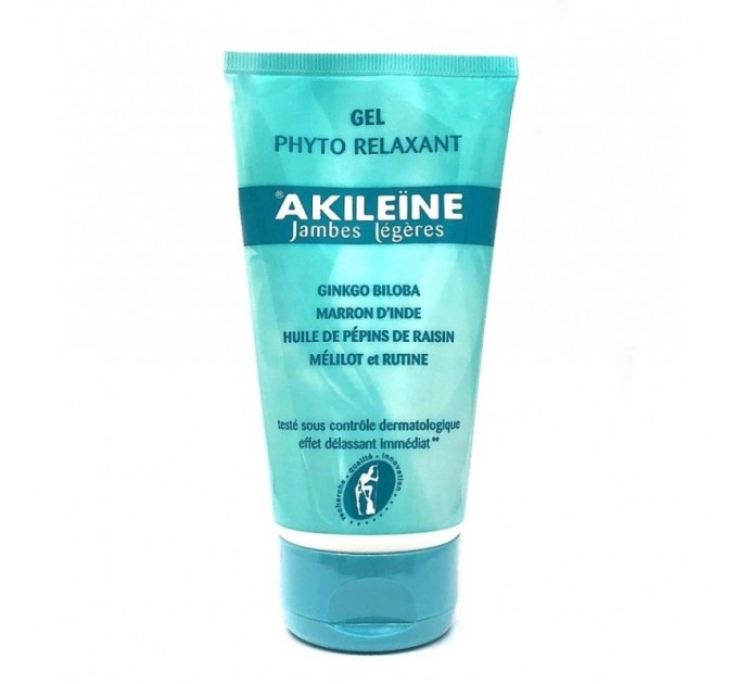 Расслабляющий фитогель от тяжести в ногах Akileine Gel Relaxant Jambes Légères 150мл