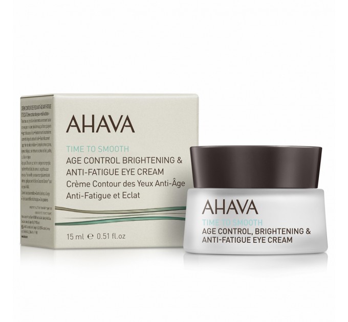 Питательный крем от усталости глаз Ahava Time to Smooth Anti-fatigue Eyes 15 мл