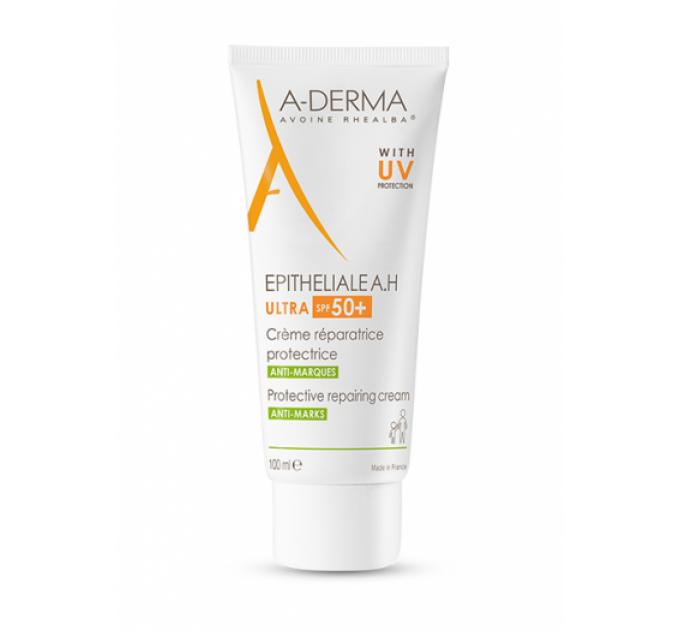 Ультра восстанавливающий солнцезащитный крем A-Derma EPITHELIALE AH ULTRA SPF50+ 100ml