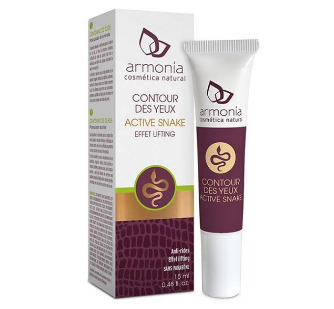 Подтягивающий контур для глаз с змеиным пептидом Armonia Active Snake Lifting Effect Eye Contour 15 мл