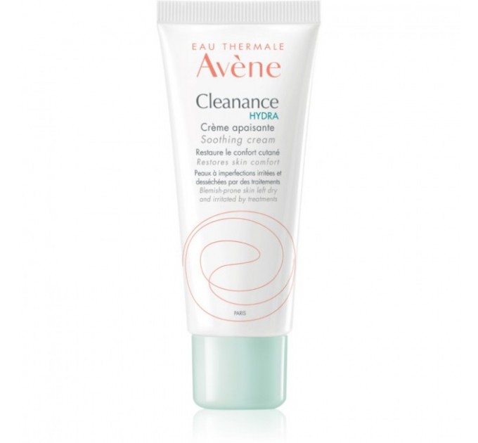 Успокаивающий крем от прыщей Avène Cleanance Hydra Soothing cream 40 мл