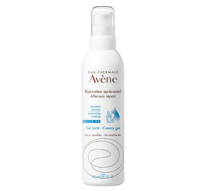 Восстанавливающий молочный гель после загара Avene 200мл