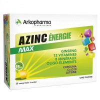 Витамины от утомляемости Azinc Energie Max Arkopharma 30 таблеток