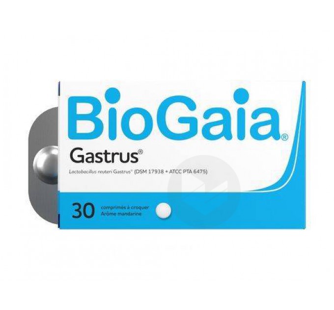 Лактобактерии при гастрите Biogaia Gastrus 30 шт