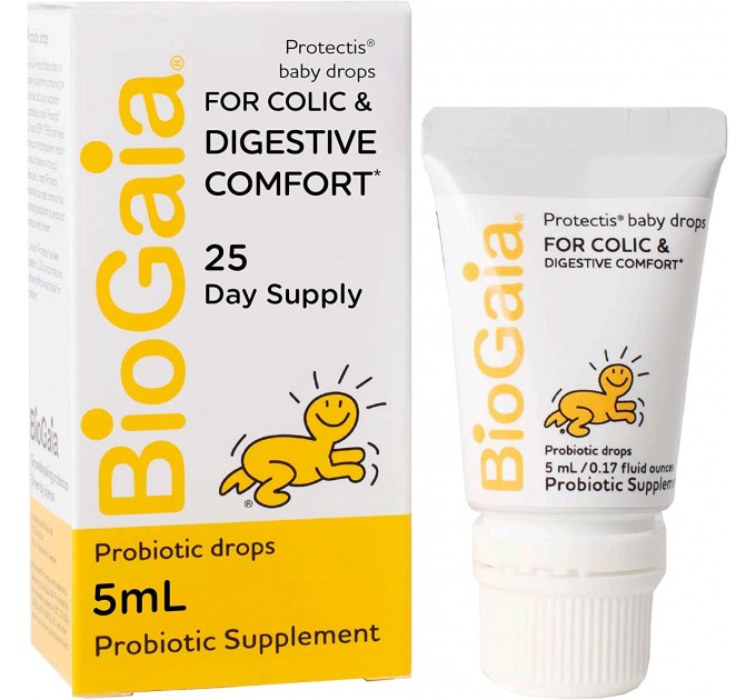 Детские капли с лактобактериями BioGaia Protectis с витамином D 5 мл