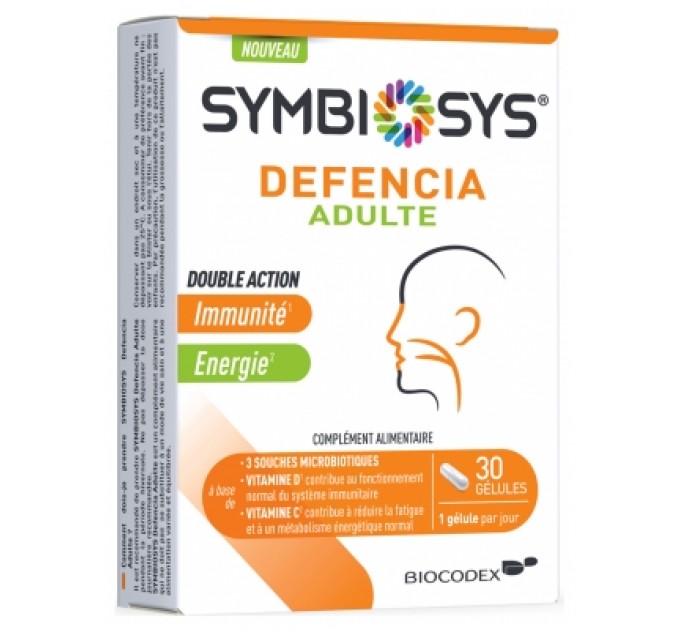 Витамины для взрослых Biocodex Symbiosys Defencia Adult 30 палочек