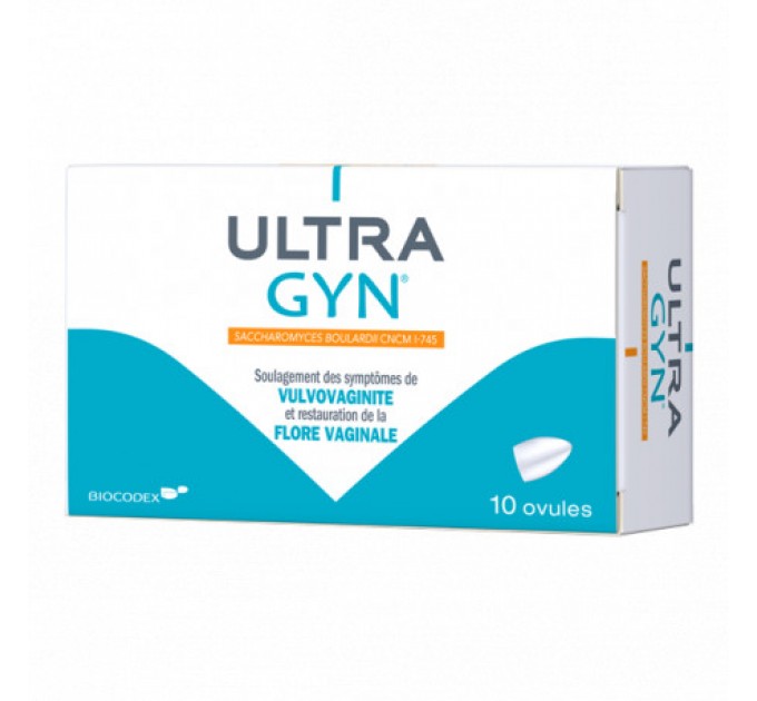 Вагинальные свечи для восстановления микрофлоры Biocodex ultra gyn 10 шт