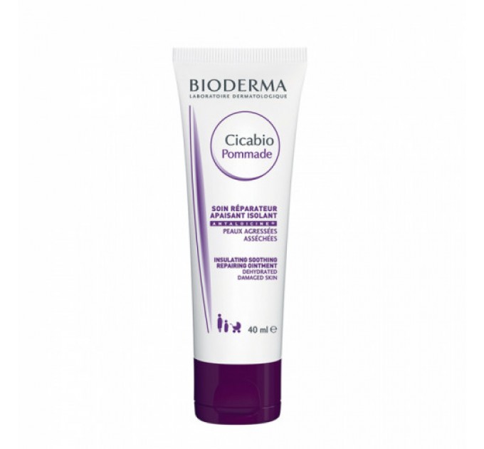 Изолирующая восстанавливающая мазь Bioderma Cicabio Pommade Soin 40 мл