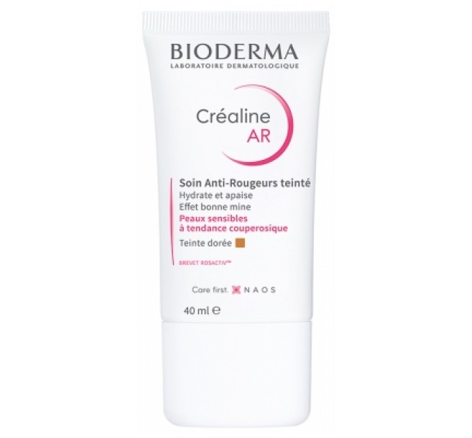 Крем против красных точек и сосудов Bioderma Créaline AR Teintée 40 мл