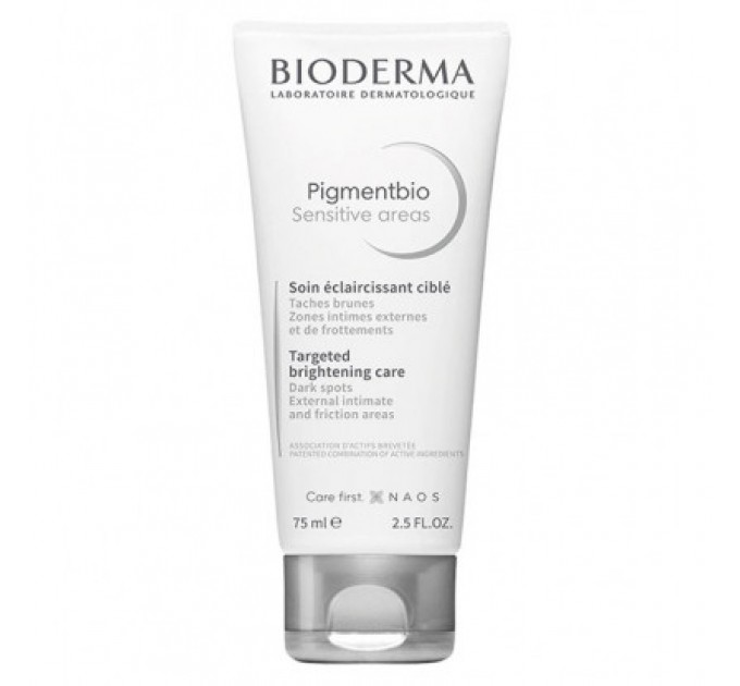 Осветляющий крем против пигментации на локтях и бикини Bioderma Pigmentbio 75 мл