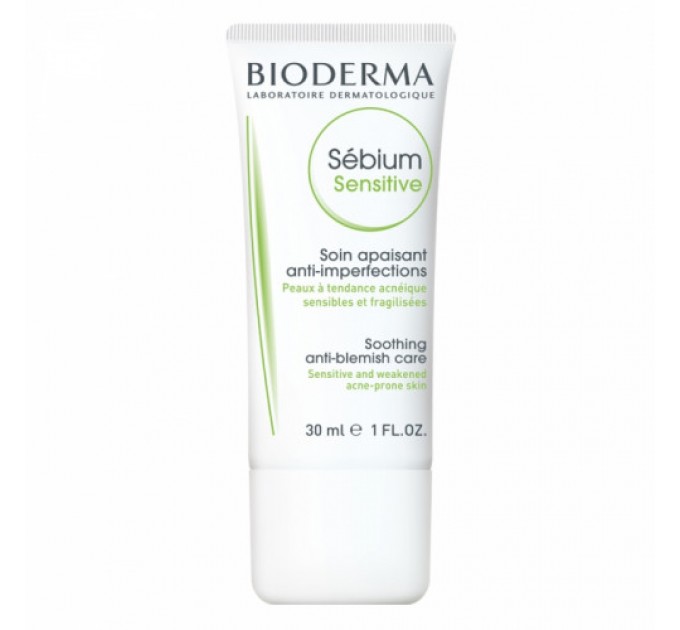 Крем против прыщей Bioderma Sebium Sensitive 30 мл