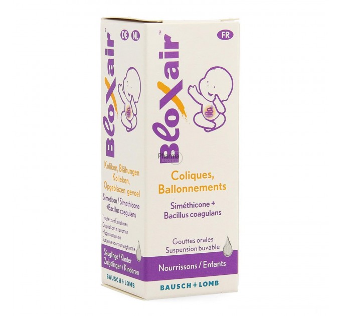 Пребиотики от вздутия живота Bausch Lomb Bloxair Oral Drops 20 мл