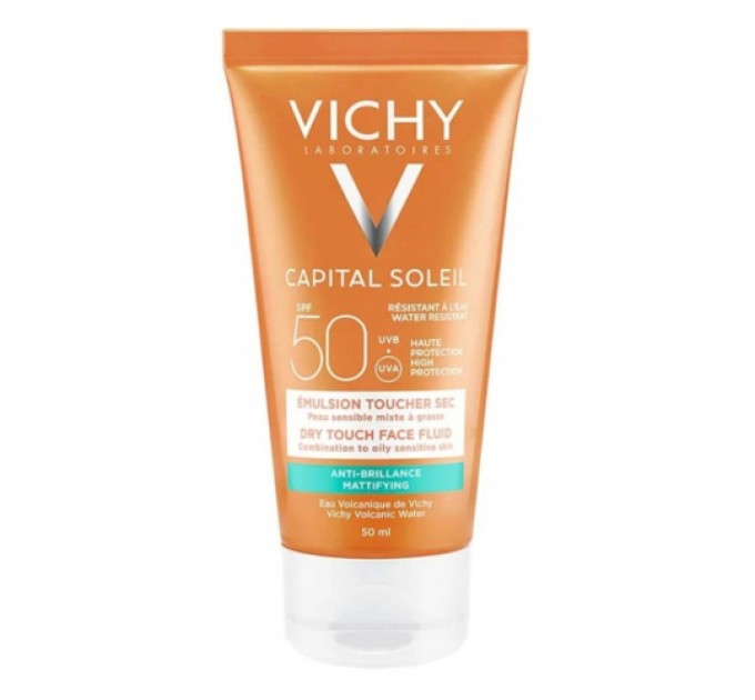 Солнцезащитная эмульсия Capital Soleil BB Emulsion Toucher Sec Teintée SPF50 50 мл