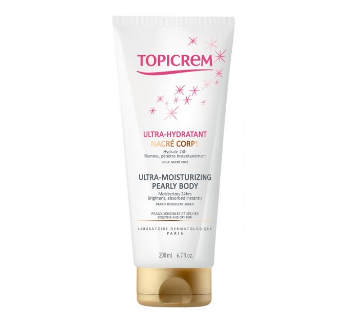 Увлажняющая эмульсия с перламутровым эффектом Ultra-Moisturizing Pearly Body Topicrem