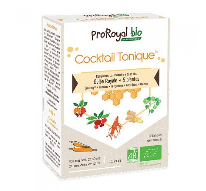 Тонизирующий комплекс для зимнего периода Cocktail Tonique Proroyal Bio 20 ампул