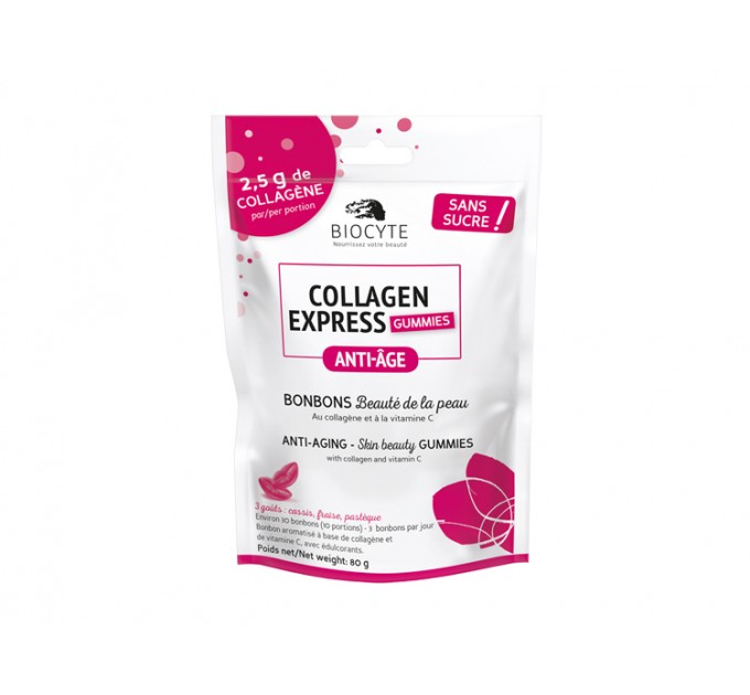 Антивозрастной мармелад Biocyte Collagen Express 80 г