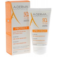 Солнцезащитный крем Aderma creme protect spf50
