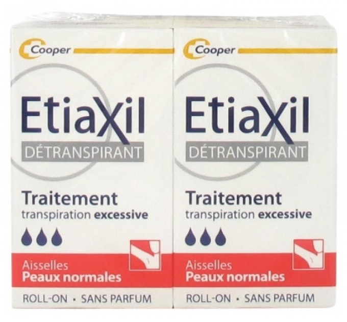 Антиперспирант Etiaxil Détranspirant Traitement Transpiration 2 x 15
