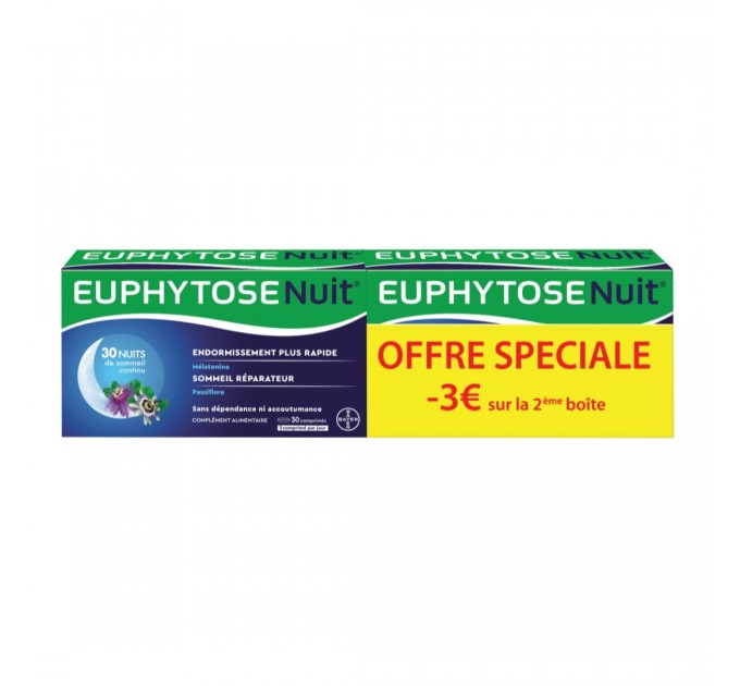 Эуфитоз ночной сон EUPHYTOSE Nuit 2х30 таблеток  