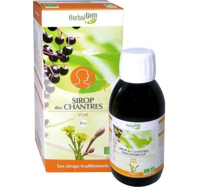 Сироп для горла Sirop Chantres HERBALGEM VOIX 150 мл