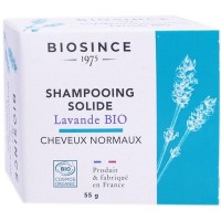 Твердый шампунь с лавандой для нормальных волос BIOSINCE Organic Lavender Solid Shampoo 55 г