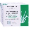 Твердый шампунь 2 в 1 с алое вера BIOSINCE Organic Aloe vera 55г
