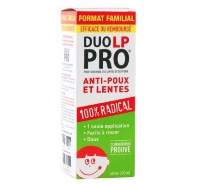 Лосьон против вшей Duo LP Pro Anti-Poux Lentes 200 мл  