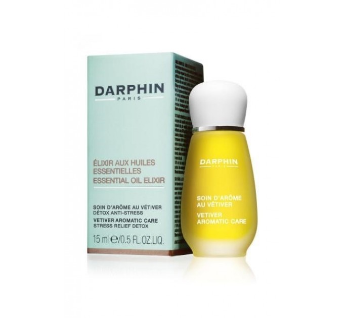 Эликсир с эфирным маслом DARPHIN Elixir aux Huiles Essentielles Soin Arome au VETIVER 15 мл