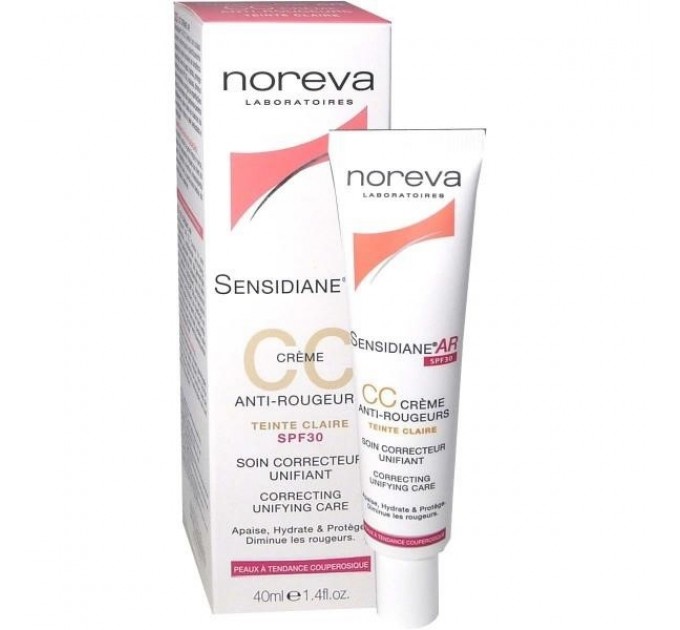 Крем против покраснений Noreva Sensidiane AR CC SPF30 40 мл