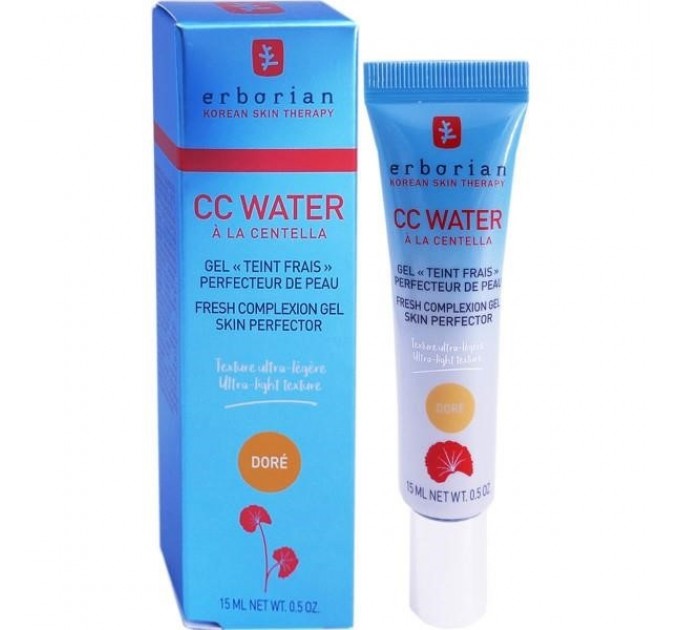 Гель для лица CC WATER Perfecteur de Peau ERBORIAN 15 мл