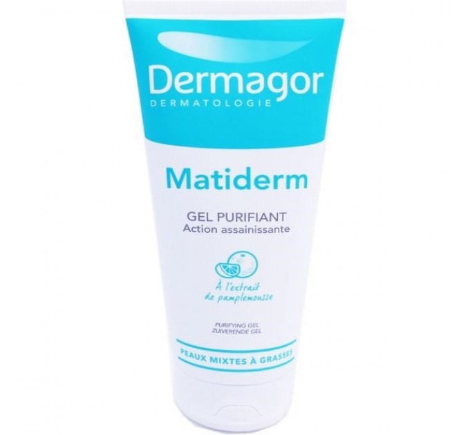 Очищающий гель MATIDERM Gel Purifiant DERMAGOR 200 мл