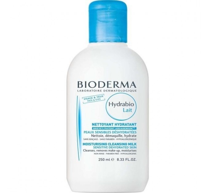 Увлажняющее очищающее молочко Bioderma Hydrabio Lait 250 мл